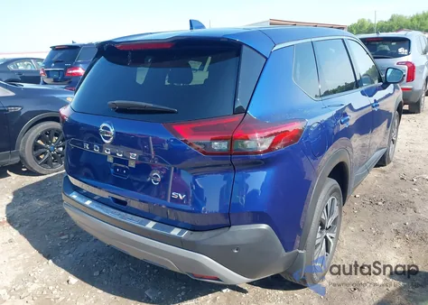 2021 Nissan Rogue Sv Fwd z USA, uszkodzony, nr VIN JN8AT3BA2MW006635